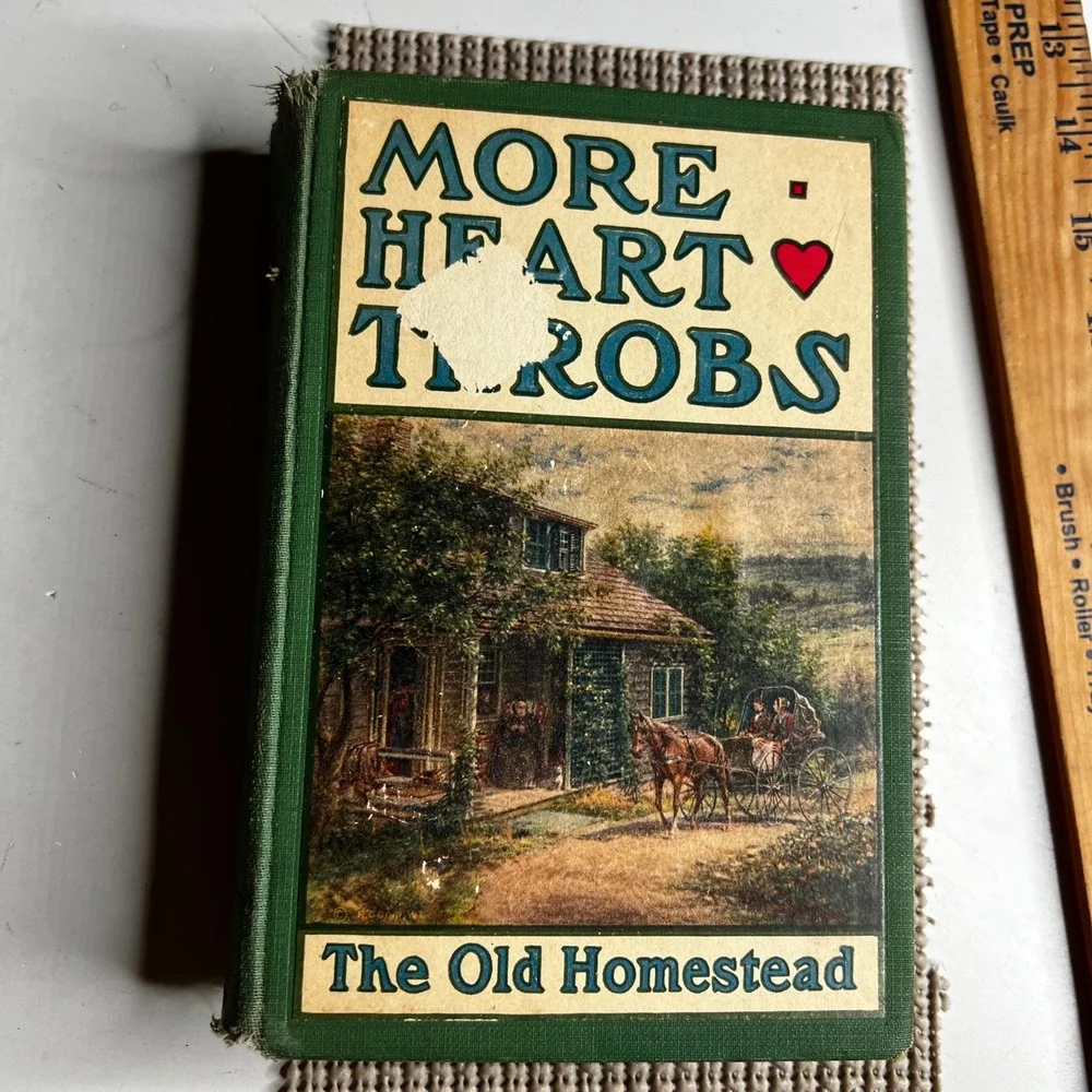 Vintage 1911 More Heart Throbs Volume Two Grosset & Dunlap Hardcover Poetry Book